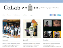 Tablet Screenshot of colab.goelsewhere.org